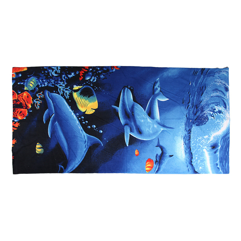 Microfiber sublimação Toalha de banho impressa