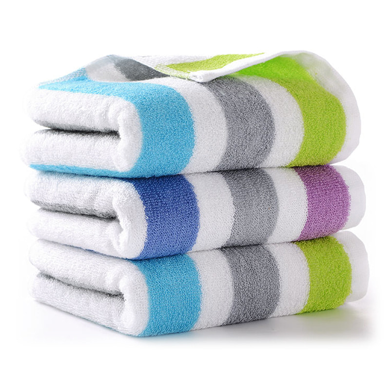 Toalhas de rosto de luxo jacquard